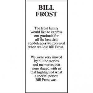 BILL FROST