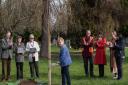 A tree planting ceremony took place on Monday (February 28).
