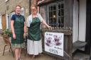 Kathryn Baker and Claire Scotford, co-owners of Teacups in Woolpit