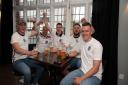 Inside the Gardeners Arms in Ipswich with fans on the England vs Scotland game