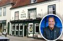 The White Horse in Sudbury has won an evening with Jeff Stelling