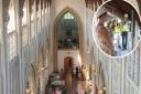 Over 30 people scaled the inside of Holy Trinity Church in Long Melford last week