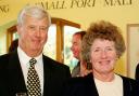 John and Margaret Hargreaves in 2000.
