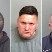Troy Best, Gregory Atkins and Lee Dunn are among those jailed in Suffolk this week