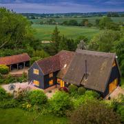 A four-bedroom barn conversion has come up for sale in Foxearth, near Sudbury, for £1.45m