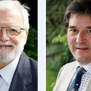 Councillors David Burn (left) and Clive Arthey (right).