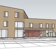 An artist's impression of what the new medical centre could look like
