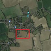 The plans, which covers just over six acres of land off Hadleigh Road, were submitted by Denbury Homes.