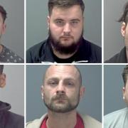 A number of Suffolk criminals were locked up at Ipswich Crown Court in February
