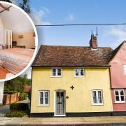 A home in Benton Street, Hadleigh with a lavatory in the master bedroom is up for sale.