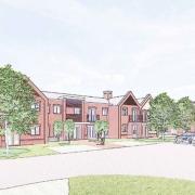 Artist\'s impression of McCarthy Stone\'s proposals for Water Street, Lavenham.