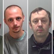 The faces of the criminals put behind bars this week