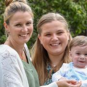 A Suffolk woman saved the life of her best friends son