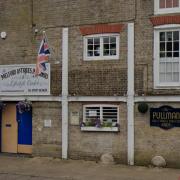 An antiques shop in Long Melford was raided