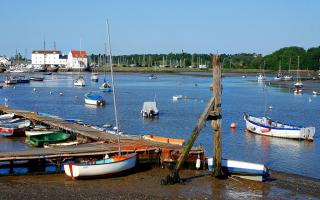 The River Deben was one of the rivers affected by sewage spills.